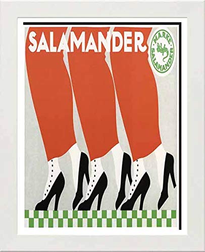 L Lumartos Vintage Poster Salamander Shoes