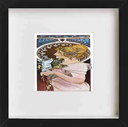 L Lumartos Vintage Poster Alphonse Mucha La Plumethe Pen 1899