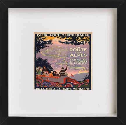 L Lumartos Vintage Poster Tr 163 Alps Vintage Travel Posters
