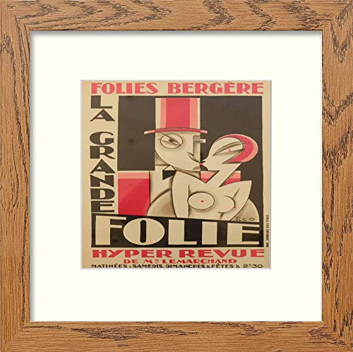 L Lumartos Vintage Foilies Bergere Poster