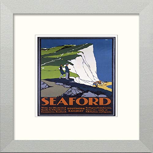 L Lumartos Vintage Southern Railway Seaford Poster