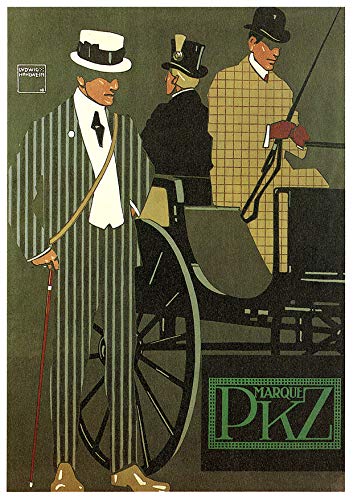 L Lumartos Vintage Poster Marque Pkz