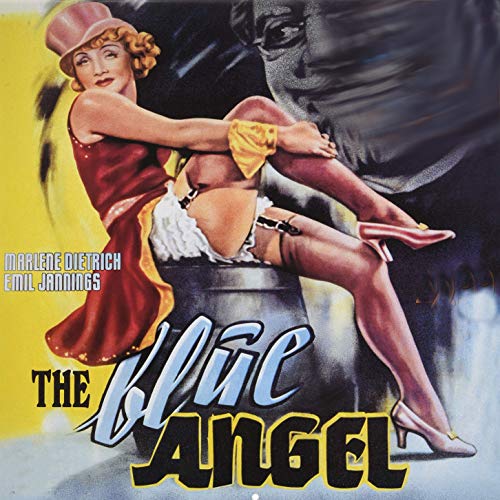 L Lumartos Vintage Blue Angel Poster