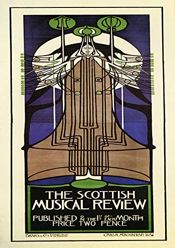L Lumartos Vintage Poster The Scottish Musical Review