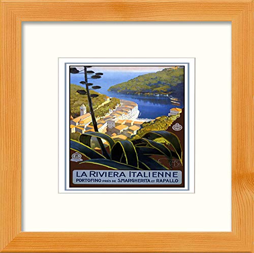 L Lumartos Vintage Poster La Riviera Italienne