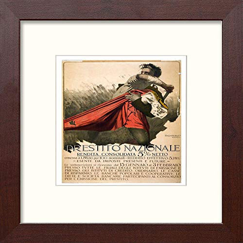 L Lumartos Vintage Poster Italy 1918 Prestito Nazionale