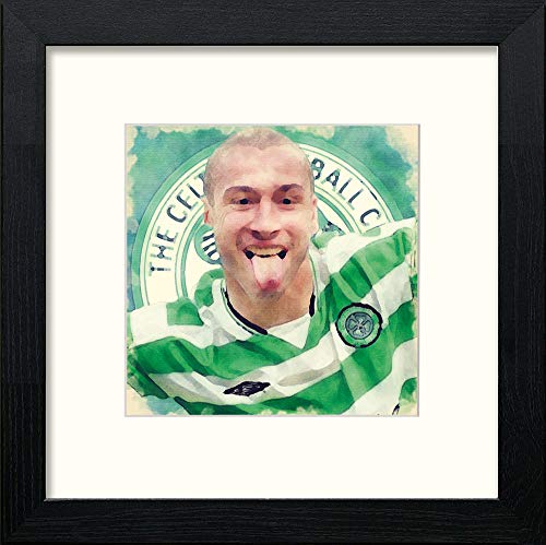 Celtic Larsson in Black Wood frame, premium wall art print