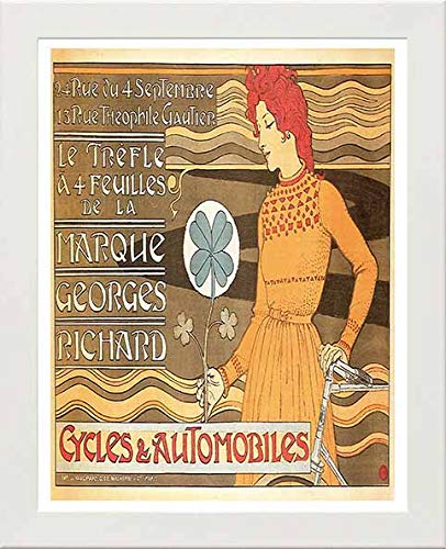 L Lumartos Vintage Poster Georges Richard Cycles Automobiles