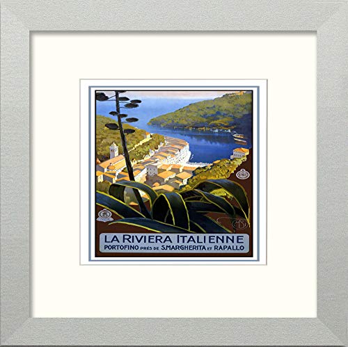 L Lumartos Vintage Poster La Riviera Italienne
