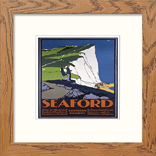 L Lumartos Vintage Southern Railway Seaford Poster