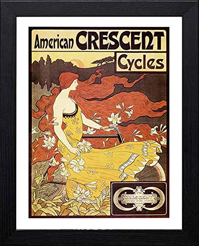 L Lumartos Vintage Poster American Crescent Cycles