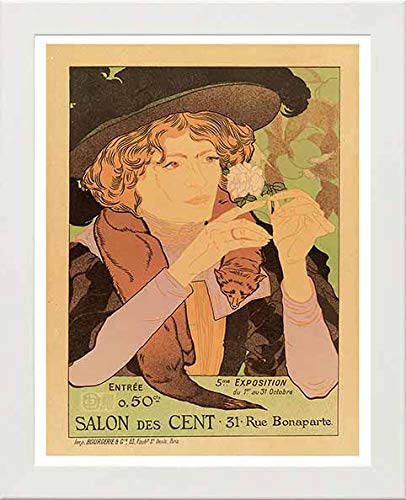 L Lumartos Vintage Poster Salon Des Cent Exposition
