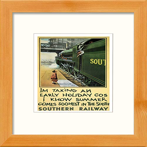 L Lumartos Vintage Poster Early Holiday