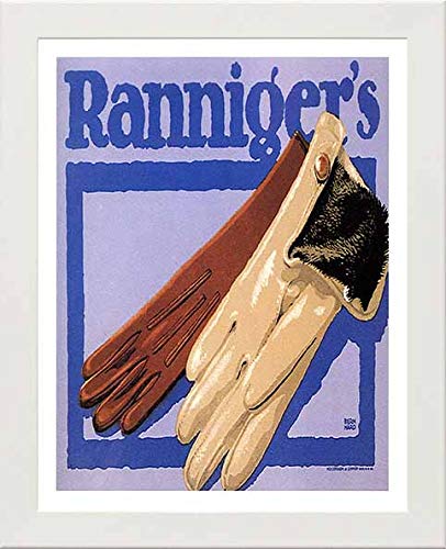 L Lumartos Vintage Poster Rannigers Gloves