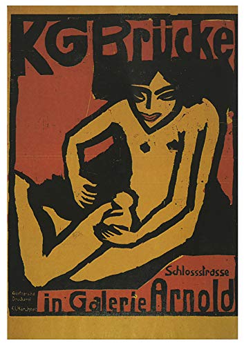 L Lumartos Vintage Poster Kg Brcke In Galerie Arnold Exhibition