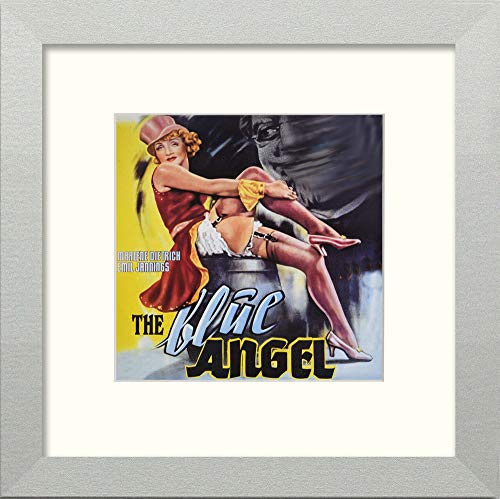 L Lumartos Vintage Blue Angel Poster