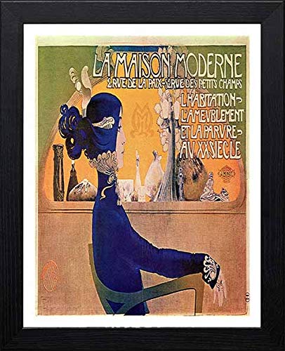 L Lumartos Vintage Poster La Maison Moderne