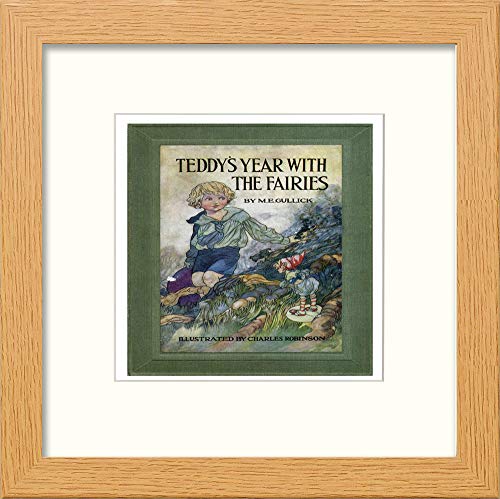 L Lumartos Vintage Poster Teddy's Year With The Fairies (1)