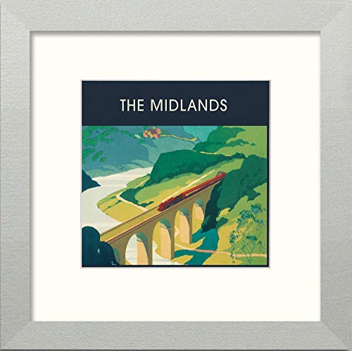 L Lumartos Vintage Midlands Poster