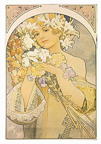 L Lumartos Vintage Poster La Fleur