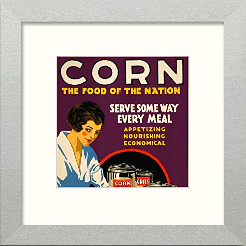 L Lumartos Vintage Corn Poster