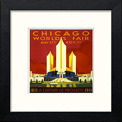 L Lumartos Vintage Chicago World Fair Poster