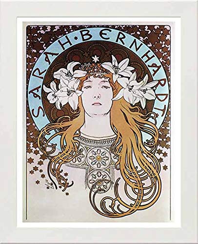 L Lumartos Vintage Poster Alphonse Mucha Sarah Bernhardtla Plume 1897