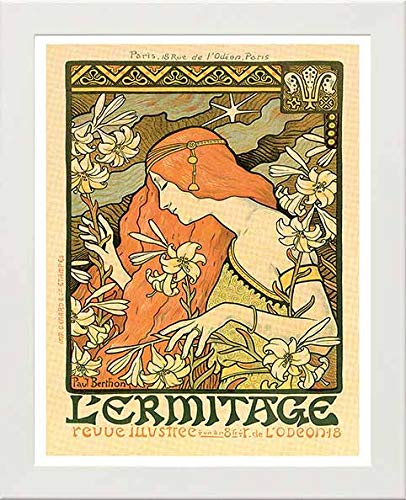 L Lumartos Vintage Poster Lermitage Revue Illustree