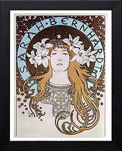 L Lumartos Vintage Poster Alphonse Mucha Sarah Bernhardtla Plume 1897
