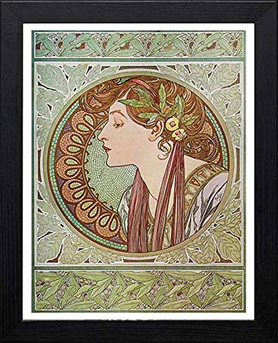 L Lumartos Vintage Poster Alphonse Mucha Le Laurierlaurel 1901