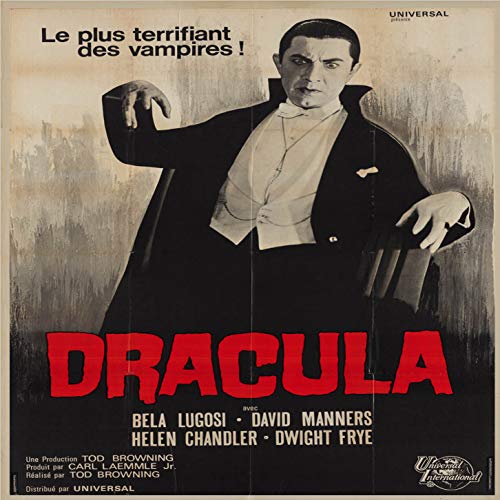L Lumartos Vintage Dracula Poster