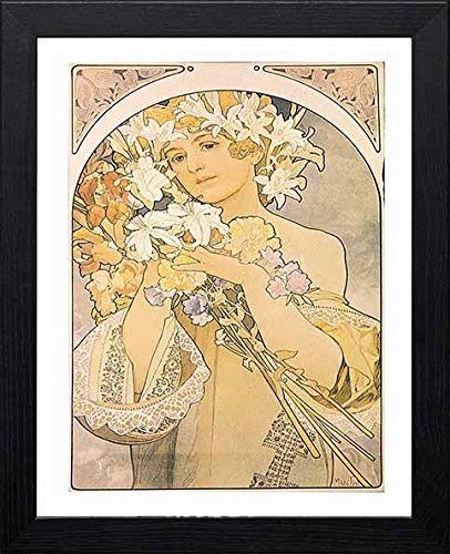 L Lumartos Vintage Poster La Fleur