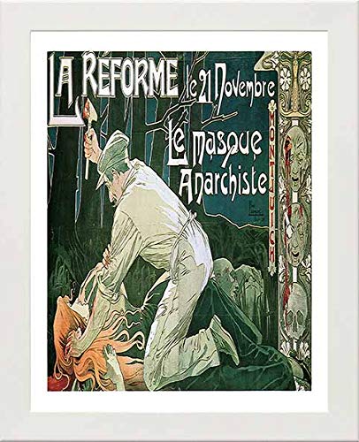L Lumartos Vintage Poster Le Masque Anarchiste