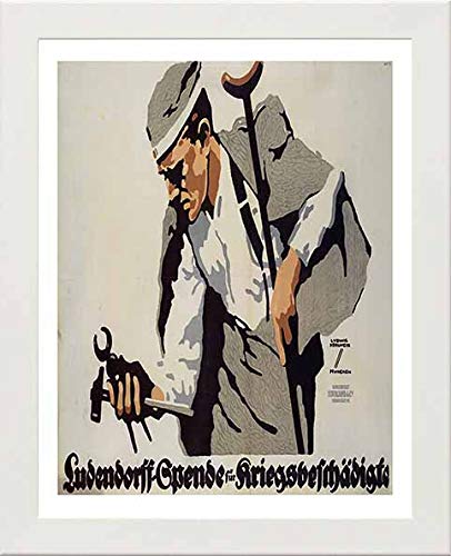 L Lumartos Vintage Poster Ludendorff Spende Fr Kriegsbeschdigte