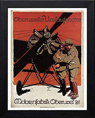L Lumartos Vintage Poster Motorenfabrik Oberursel