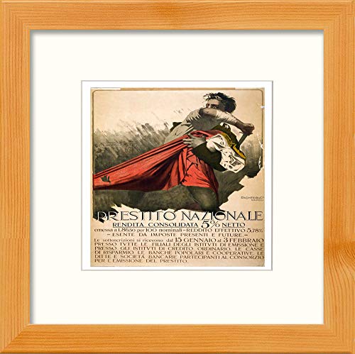 L Lumartos Vintage Poster Italy 1918 Prestito Nazionale