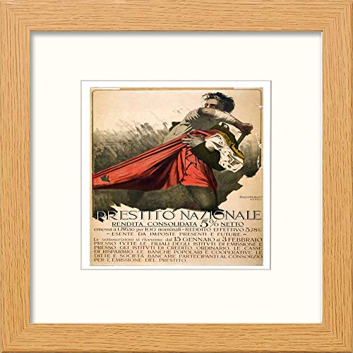 L Lumartos Vintage Poster Italy 1918 Prestito Nazionale