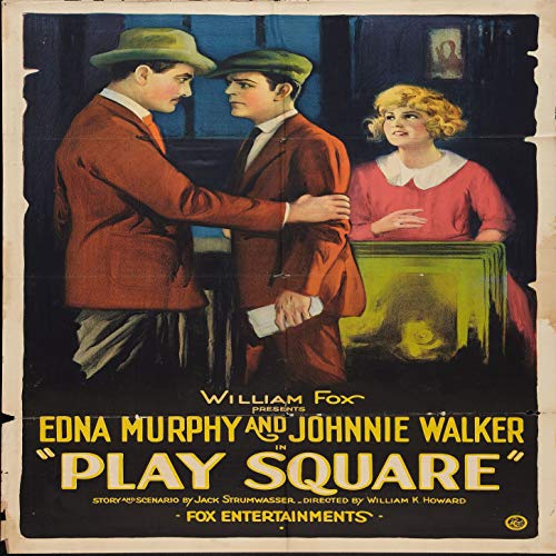 L Lumartos Vintage Play Square Poster
