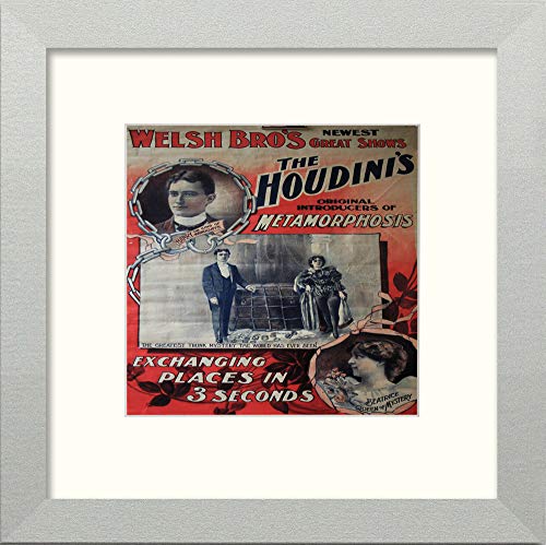 L Lumartos Vintage Houdini Poster