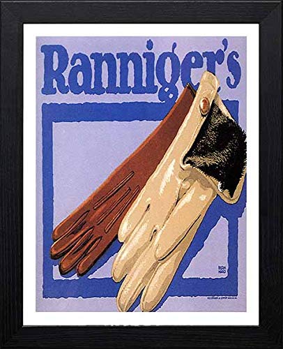 L Lumartos Vintage Poster Rannigers Gloves