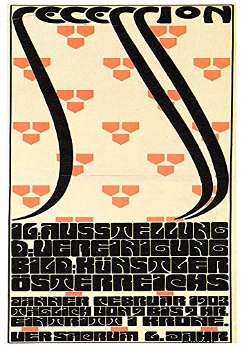 L Lumartos Vintage Poster Vienna Secession Sixteenth Exhibition