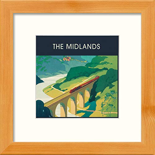 L Lumartos Vintage Midlands Poster