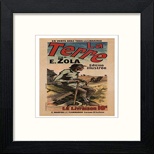 Vintage Poster Jules Cheret (31) in Black Wood frame, premium wall art print