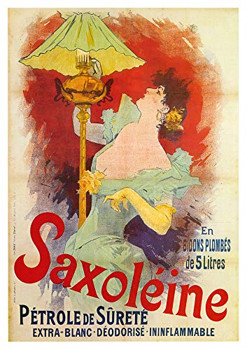 L Lumartos Vintage Poster Saxoline Ptrole De Suret