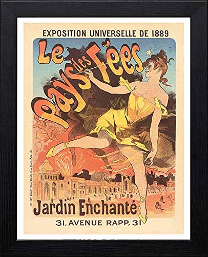 L Lumartos Vintage Poster Exposition Universelle De 1889 Le Pays Des Fes