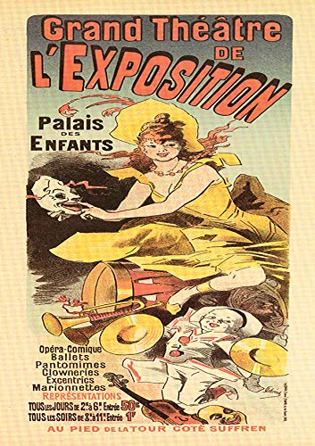 L Lumartos Vintage Poster Grand Theatre De Lexposition Palais Des Enfants