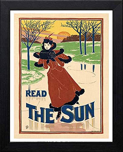 L Lumartos Vintage Poster Read The Sun