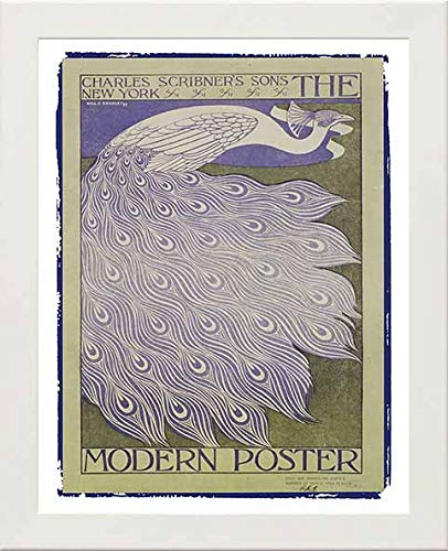 L Lumartos Vintage Peacock Poster The Modern