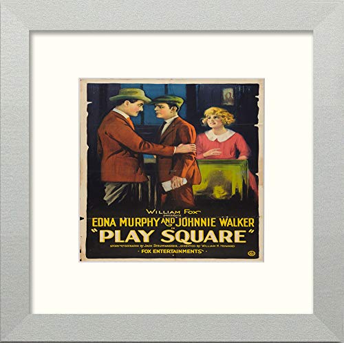 L Lumartos Vintage Play Square Poster