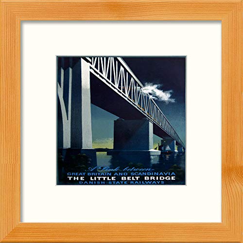 L Lumartos Vintage Little Belt Bridge Poster